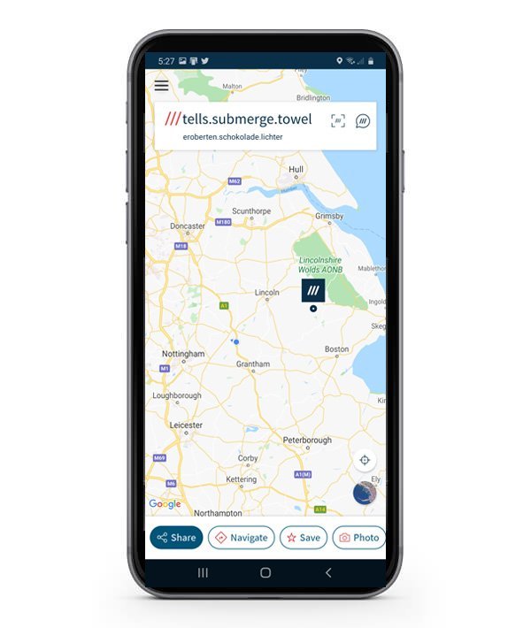 What3Words Mobile Phone App