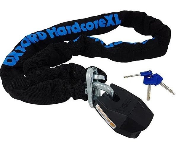 Oxford XL Motorcycle padlock and chain