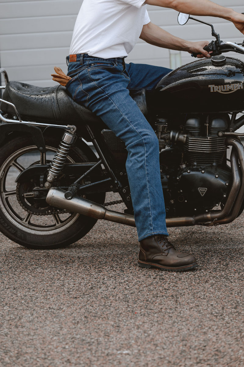 Hood Motorcycle Jeans - Mens SK7