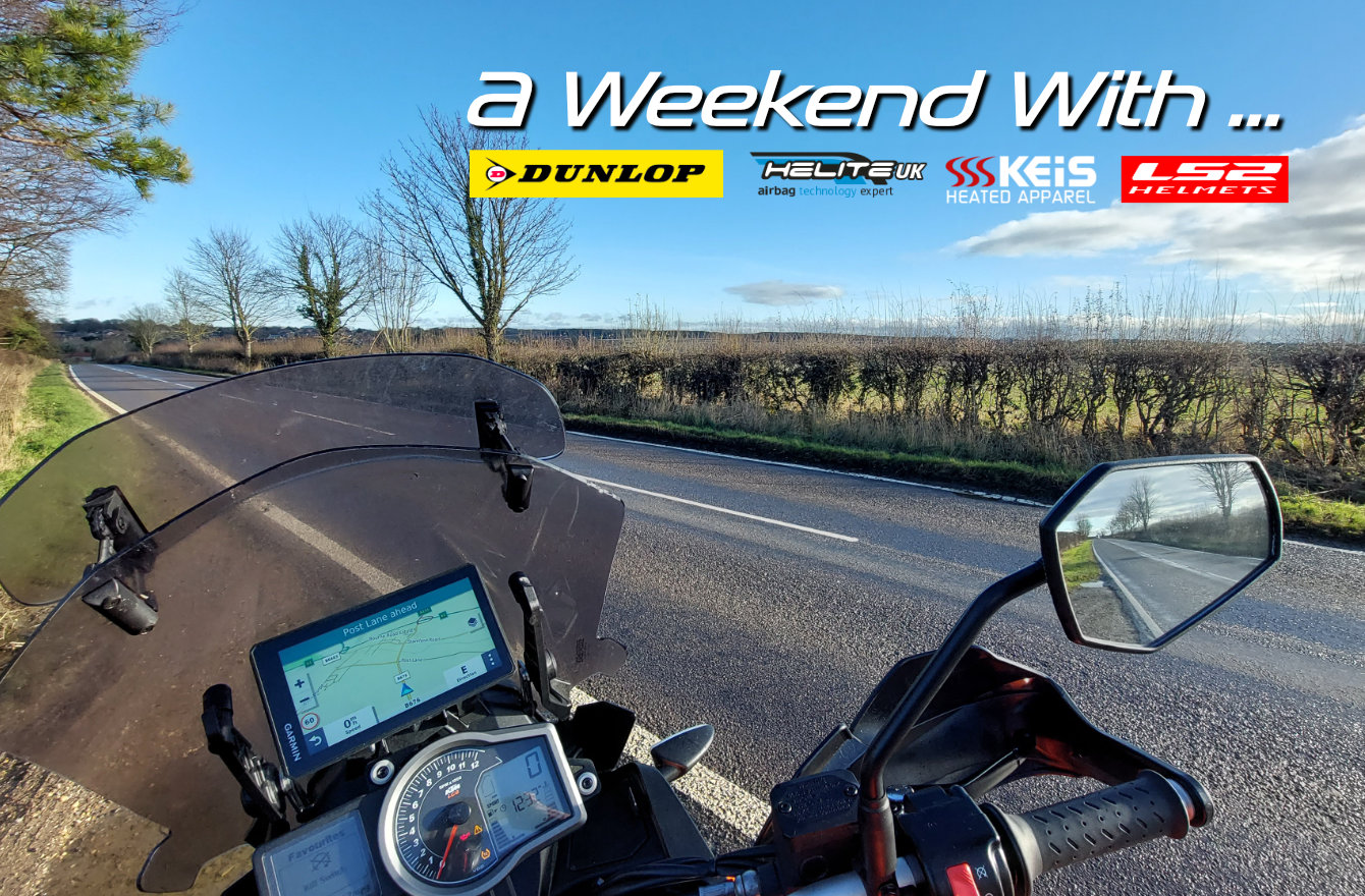 A weekend with Keis, Dunlop, Helite and LS2
