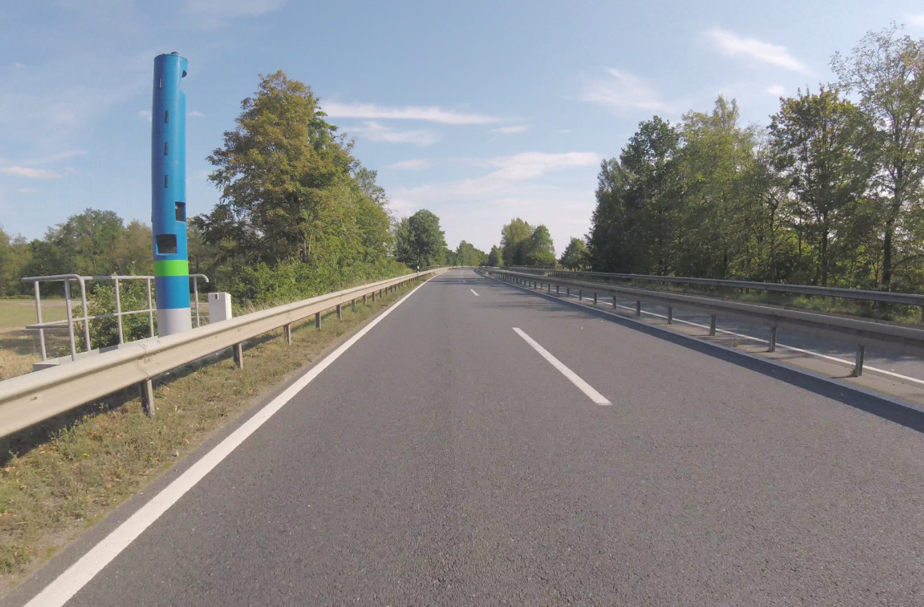 Harz Road Trip - Speed Camera Totem Pole