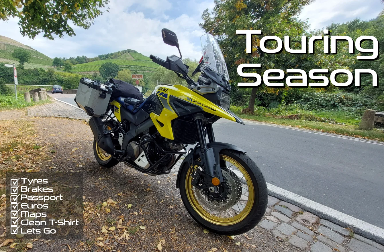 Motorcycle Touring Preparations