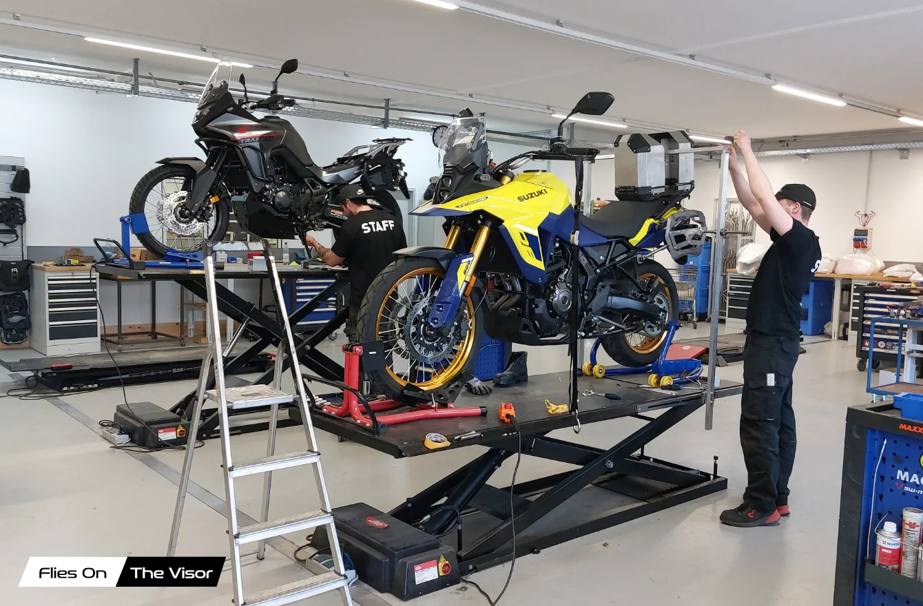 SW-Motech FactoryTour - Transalp and DE800