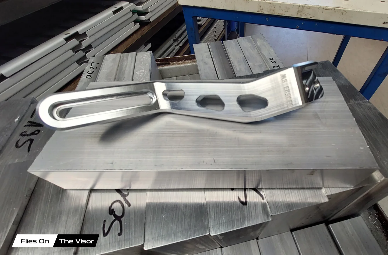 SW-Motech FactoryTour - CNC Machined Brake pedal