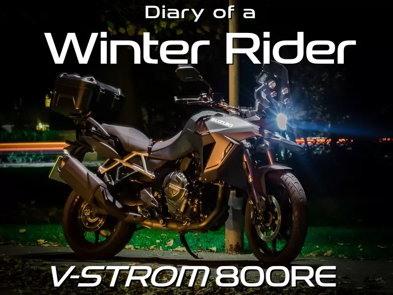 Diary of a Winter Rider - Suzuki V-Strom 800RE