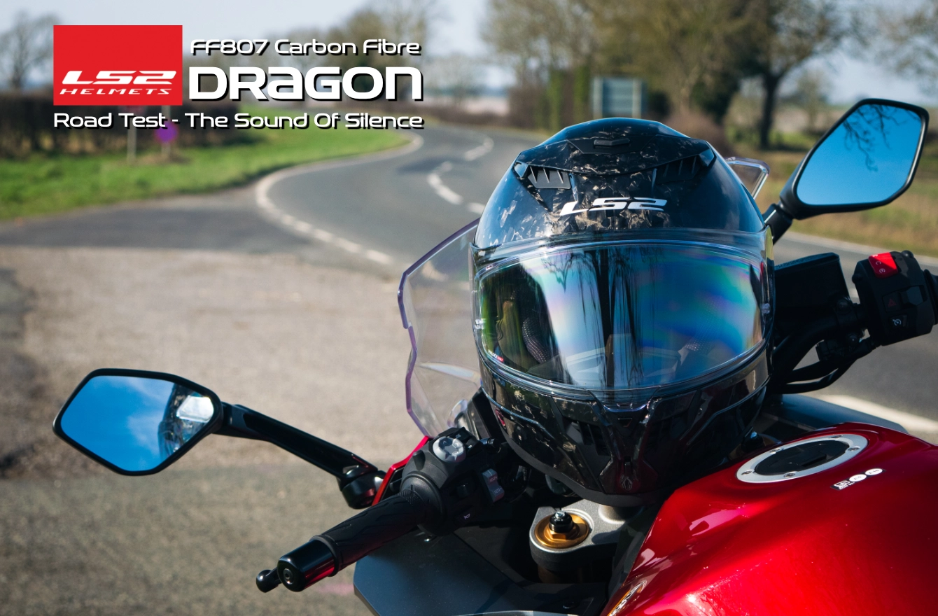 LS2 Dragon FF807 Carbon Helmet - The Sound Of Silence