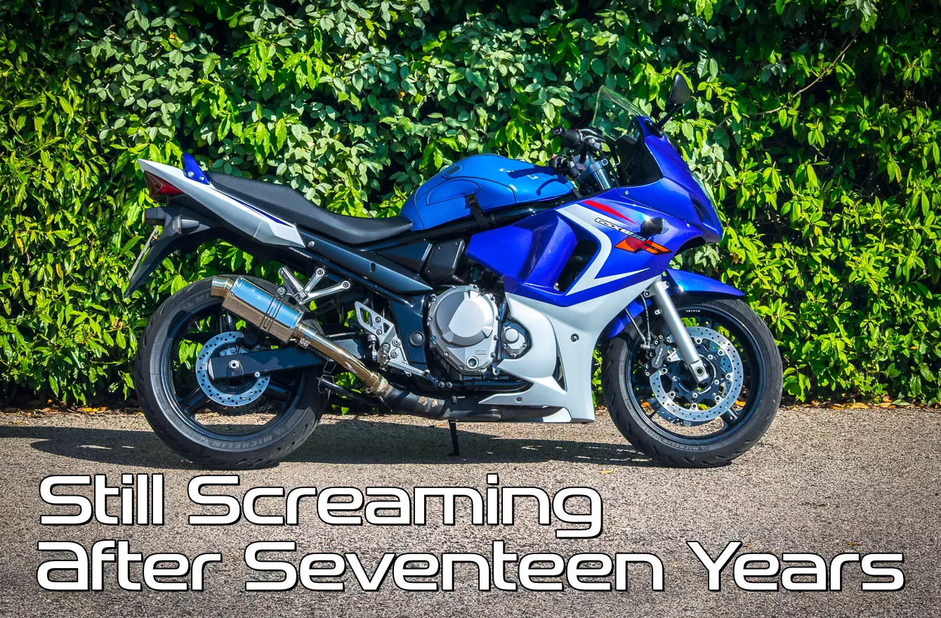 Still Screaming After Seventeen Years - Suzuki GSX650F