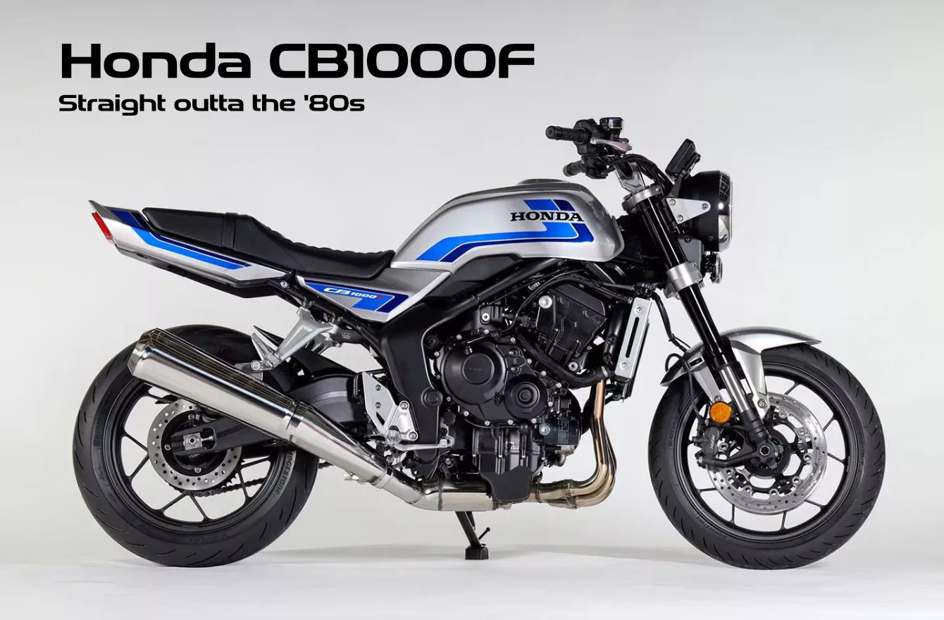 Honda CB1000F - Straight outta the 80s