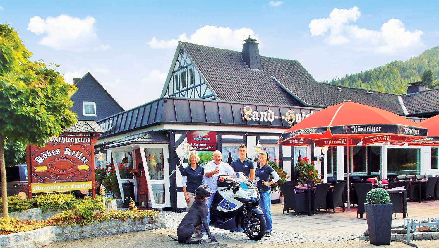 Biker Hotels in the Sauerland Germany