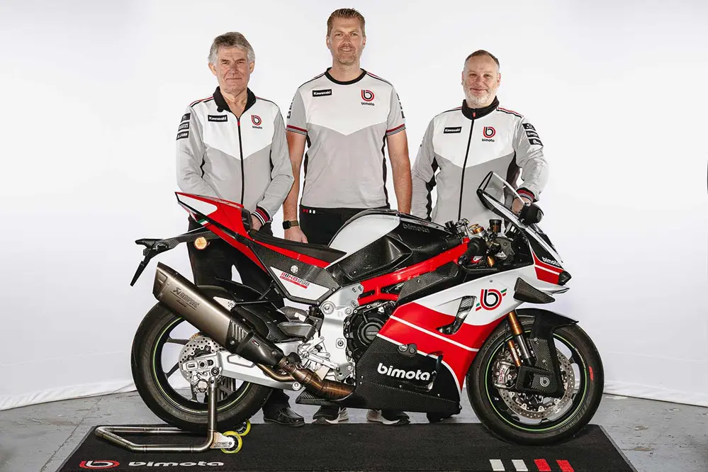 FS-3 Racing with the Bimota KB998 Rimini Superbike.