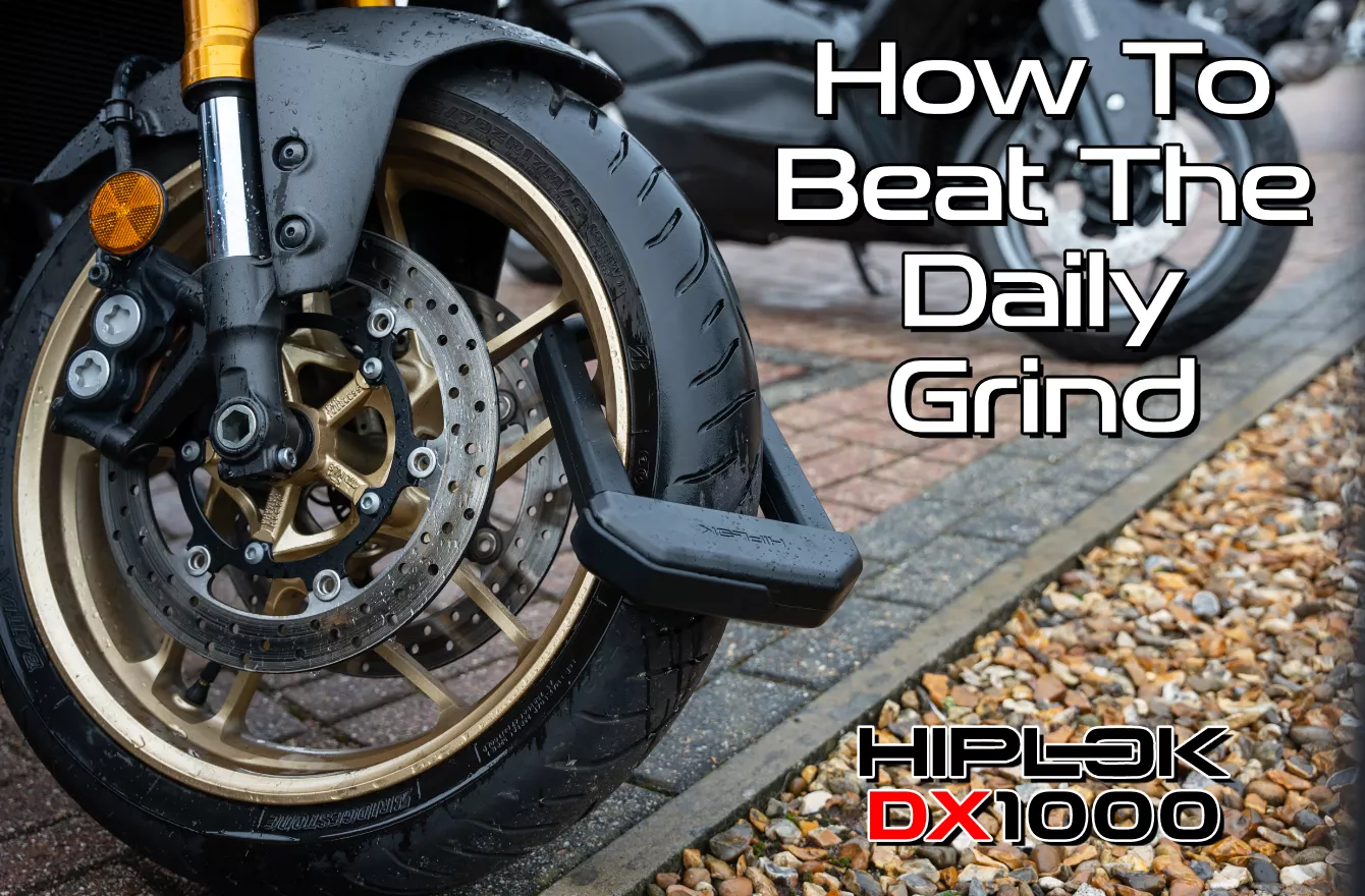 Hiplok DX1000 Angle Grinder Proof Motorcycle Lock