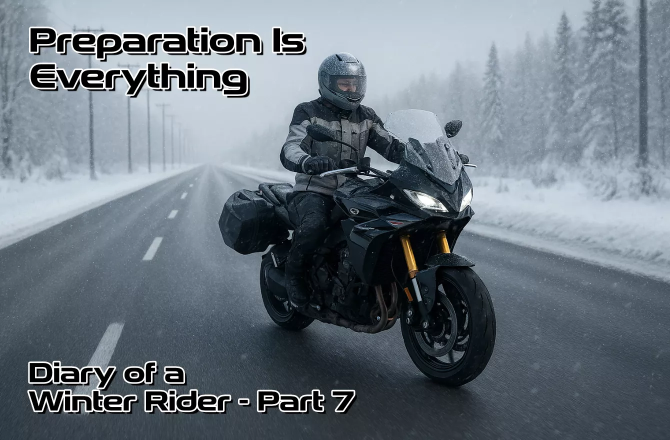 Preperation is everything - Diary of a Winter Rider Part 7