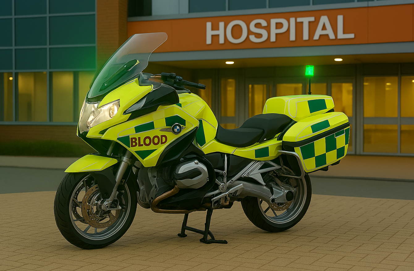 Blood Bikes and Green Lights - Sign the Petition