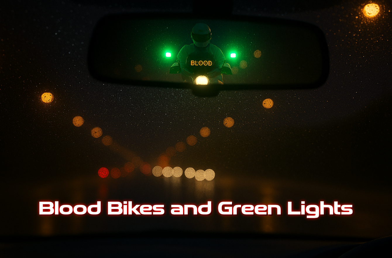 Blood Bikes and Green Lights - Sign the Petition