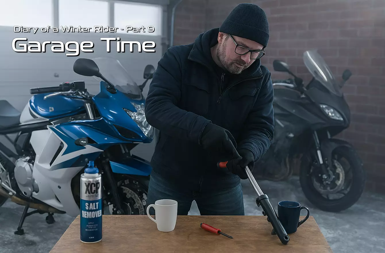 Diary of a Winter Rider - Part 9 - Garage Time
