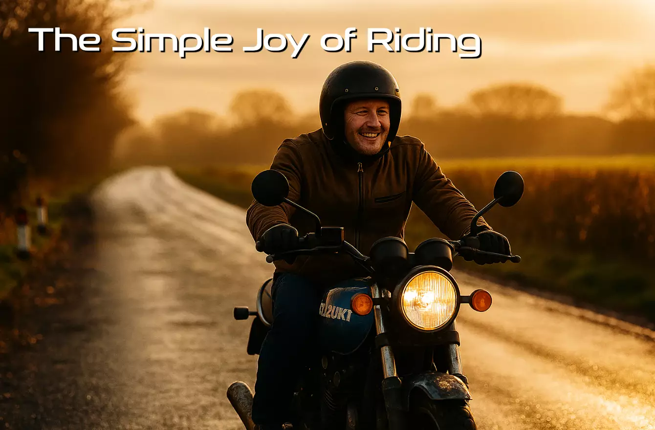 The simple joy of riding