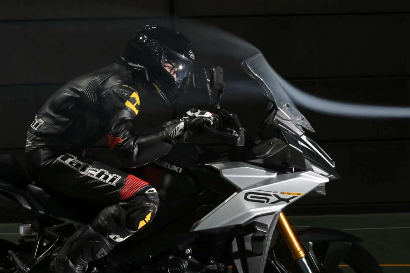 Suzuki GSX-S1000GX - 2026 model - Wind tunnel testing