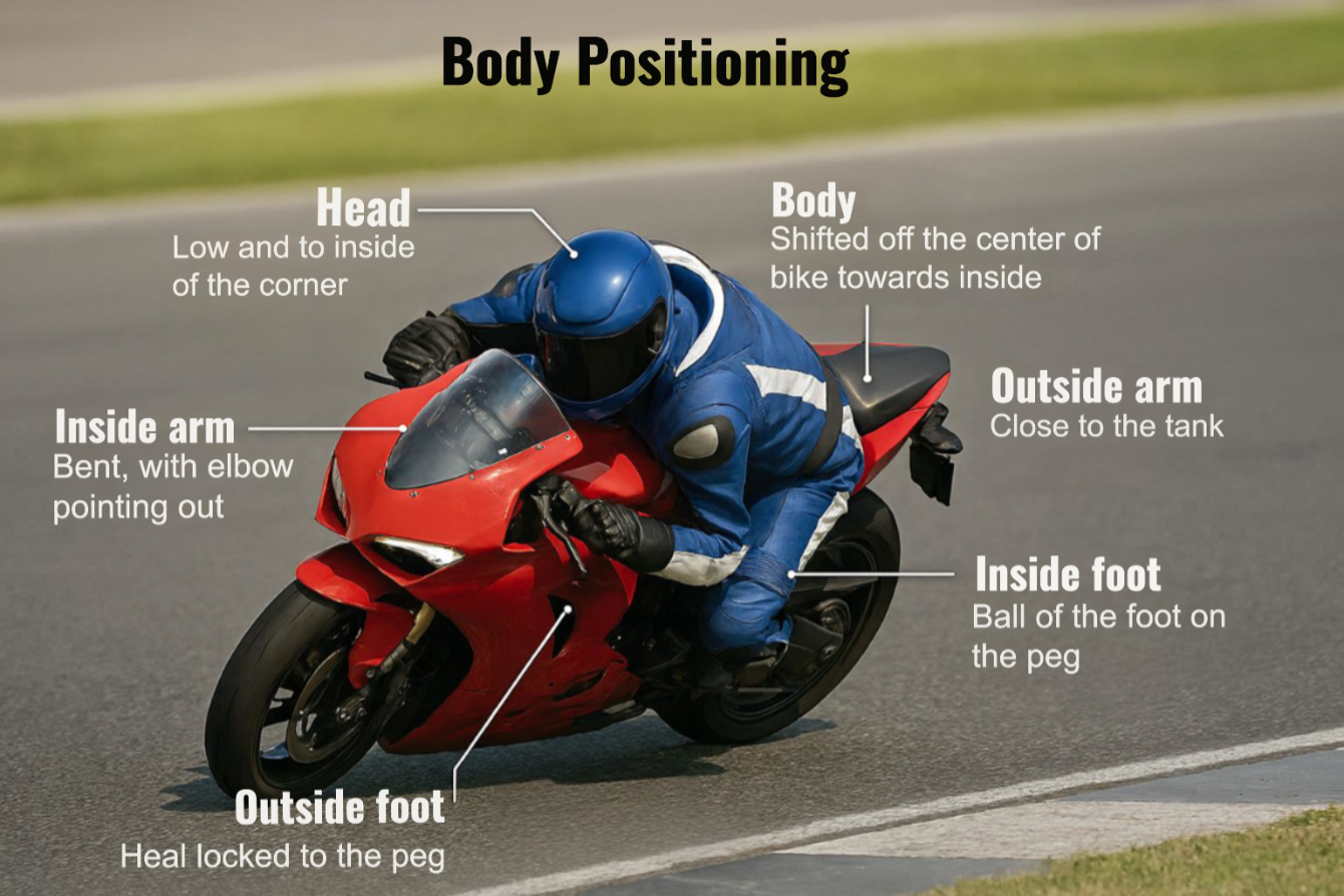 Three Days At Andalucia Circuit - Correct Body Position