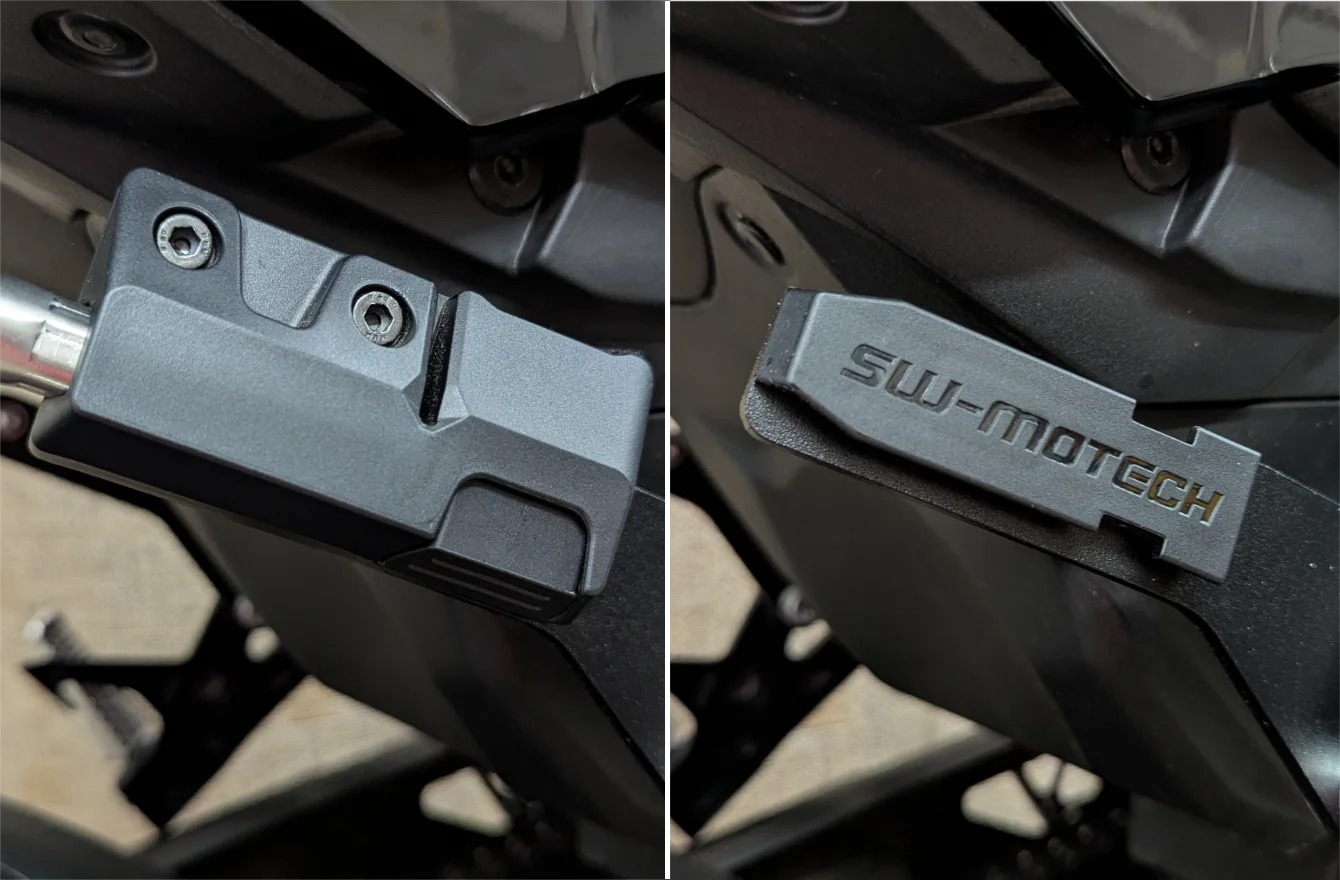 SW-Motech Pro Blaze Saddlebag attachments