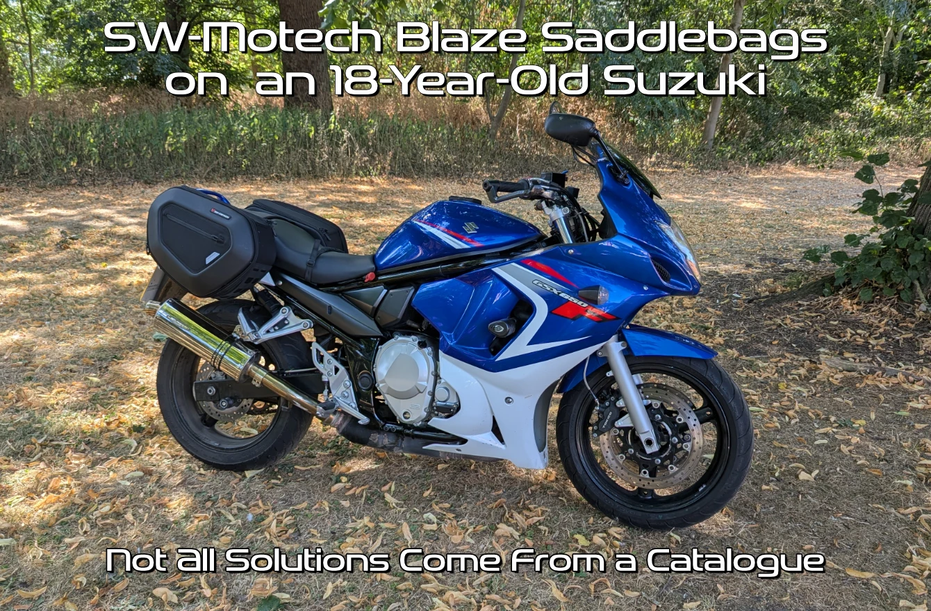 Old Suzuki - New SW-Motech Saddlebags