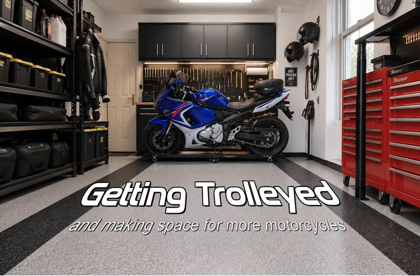 Getting Trolleyed - Motorcycle Trolley Dolly