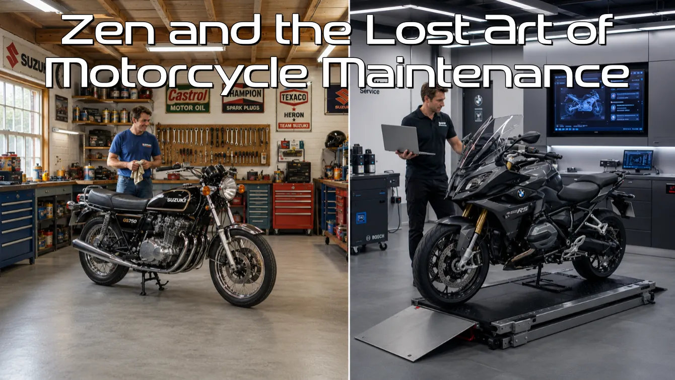 Zen and the lost art of motorcycle maintenance